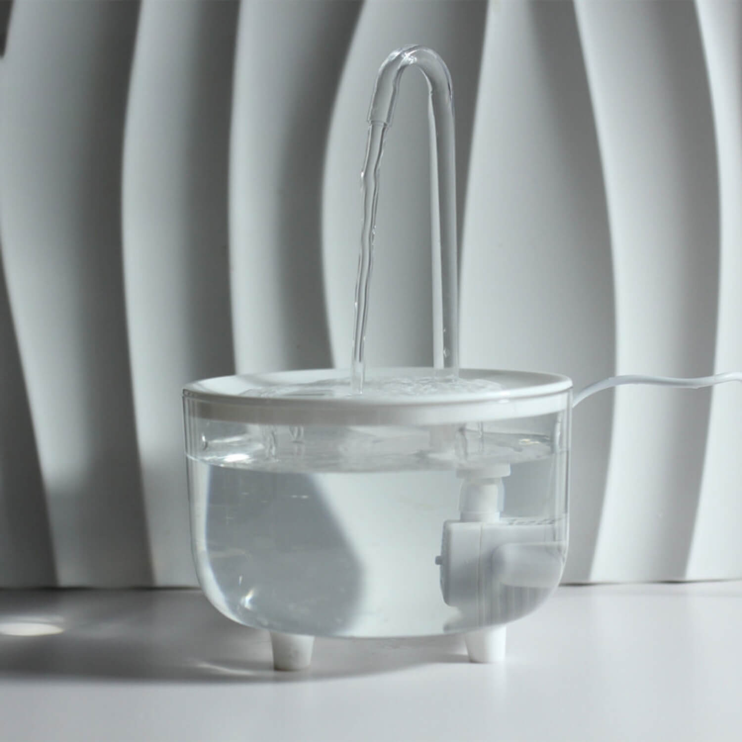 Waterfontein voor katten en honden (Ook geschikt als vogeldouche)