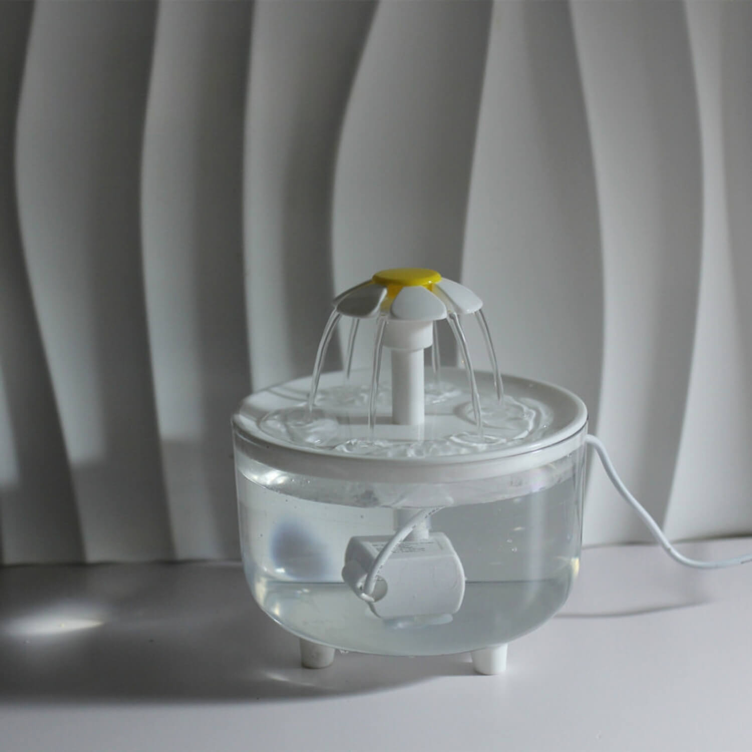 Waterfontein voor katten en honden (Ook geschikt als vogeldouche)