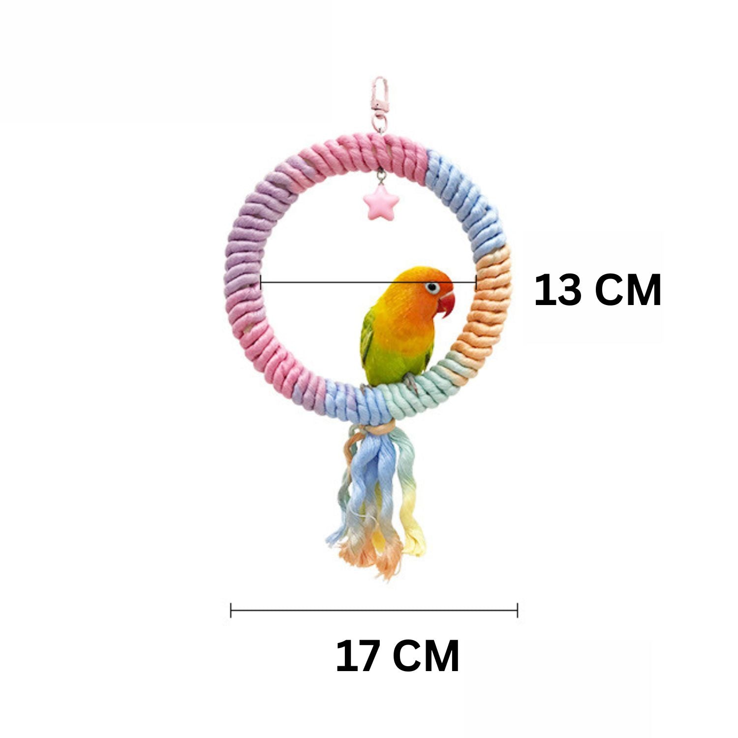 Touw Speelgoed voor Papegaaien: Swingen in Actie!