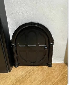 Kattendeur in Romeinse stijl (ook geschikt voor kleine honden)