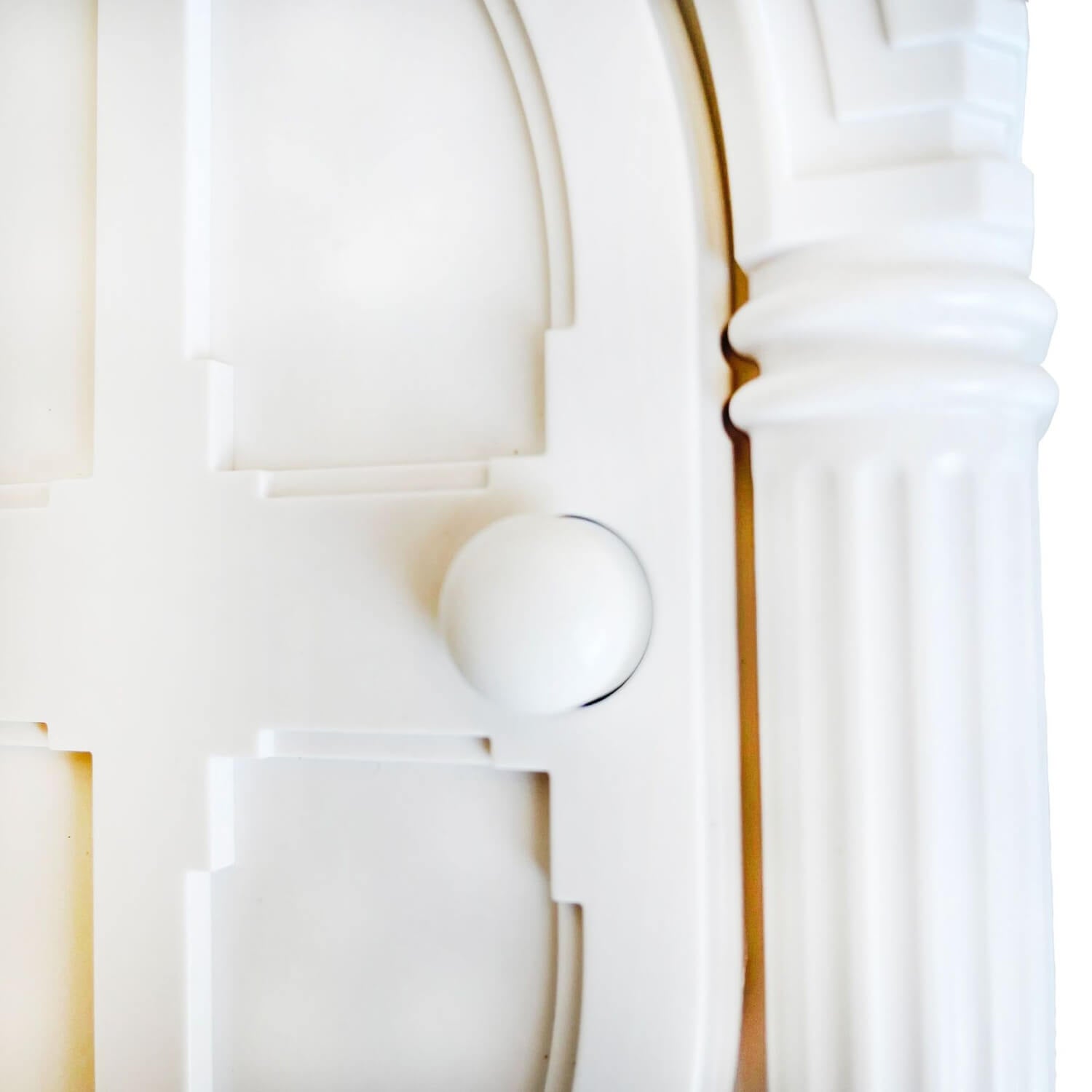 verstelbare huisdierluik close up