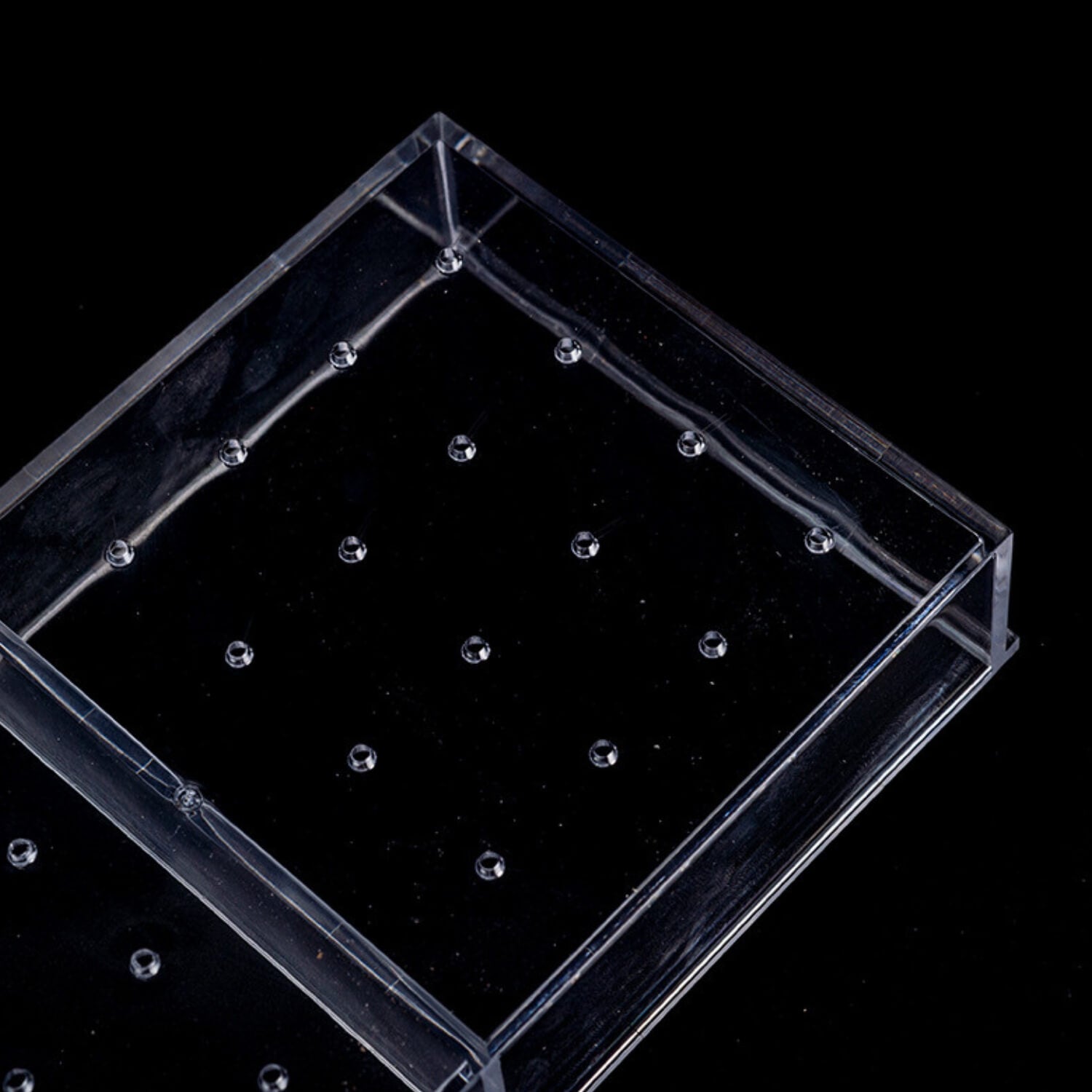 voederbak drainage systeem close up