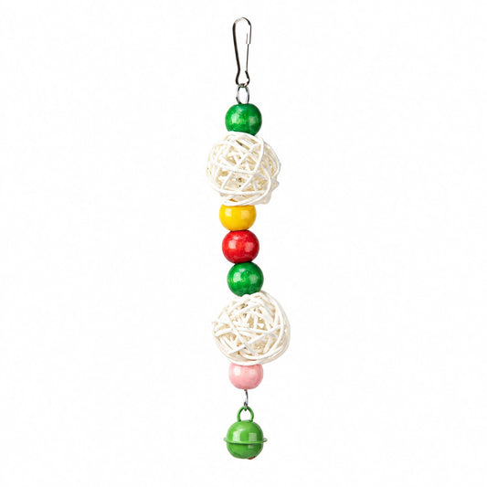 Witte rotanballen | 16 cm