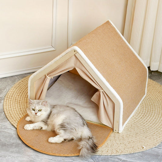 winter warme kattenbed huisdier slaapplaats