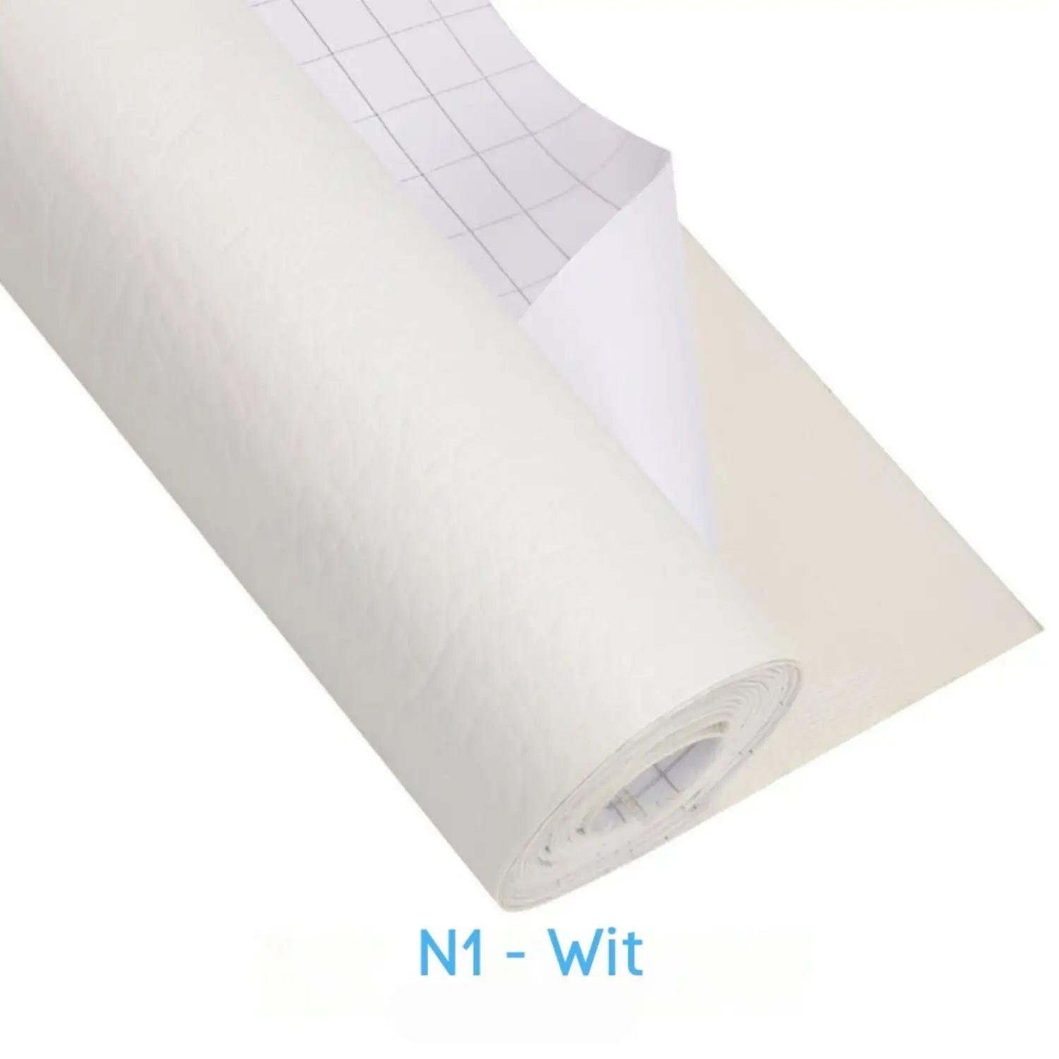 Zelfklevend PU Leer wit