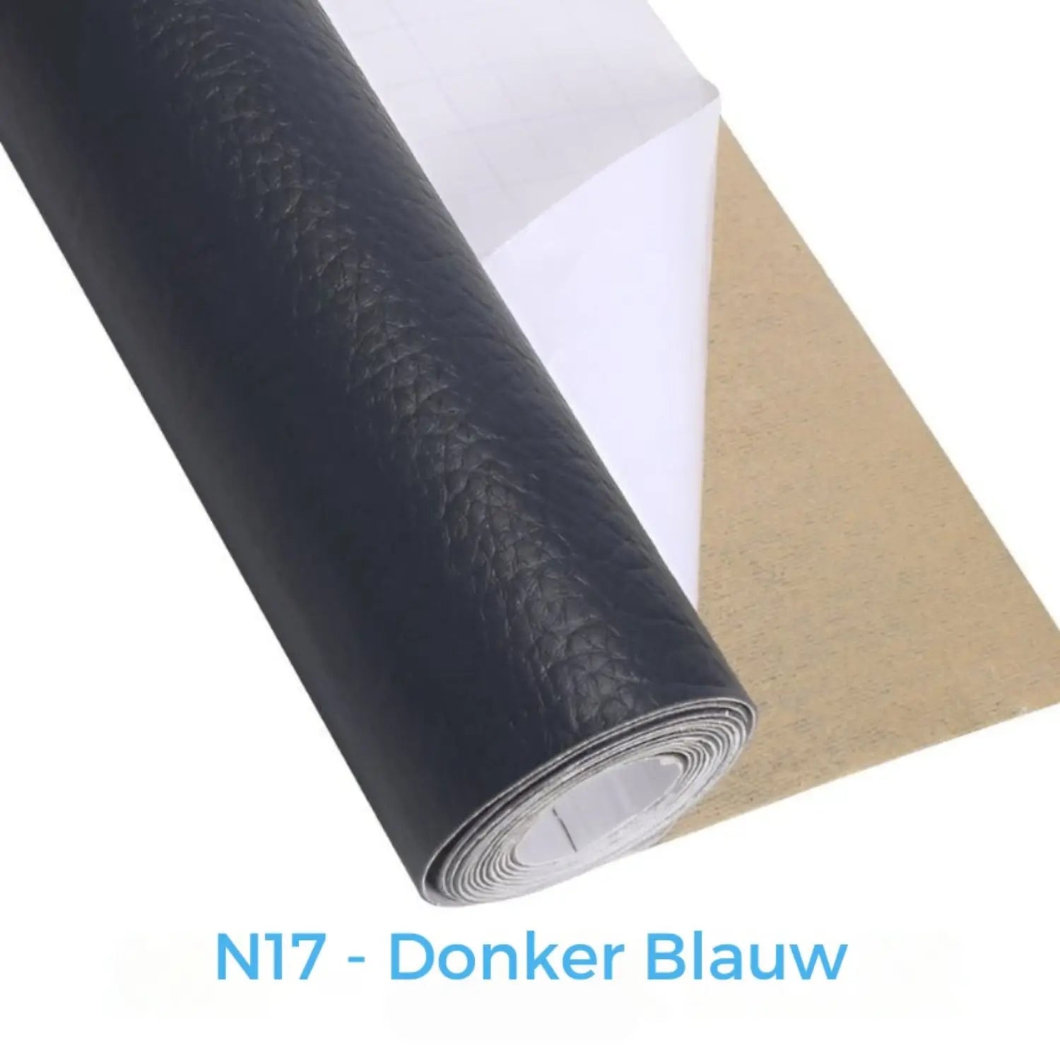 Zelfklevend PU Leer donker blauw