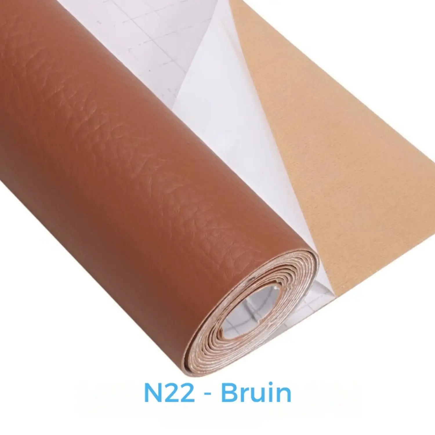 Zelfklevend PU Leer bruin