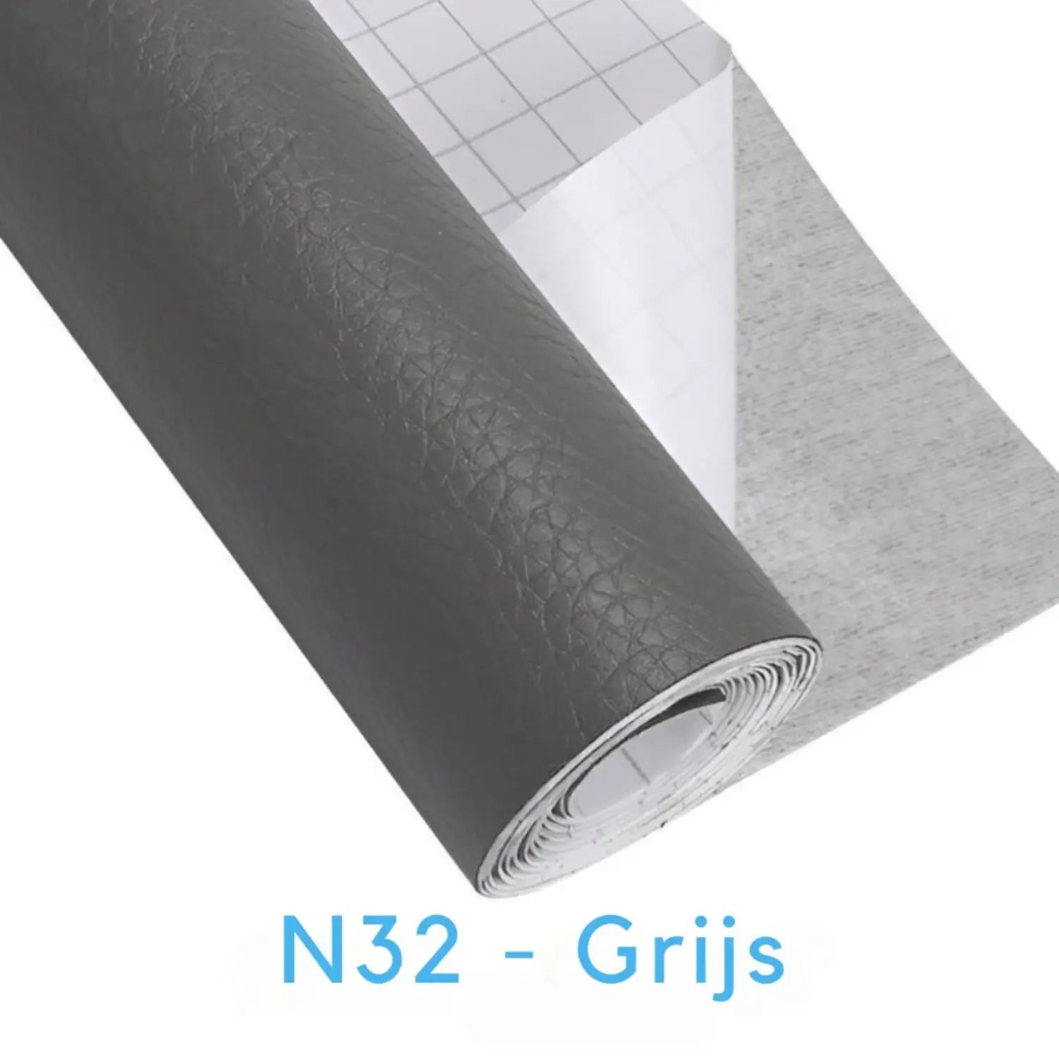 Zelfklevend PU Leer grijs