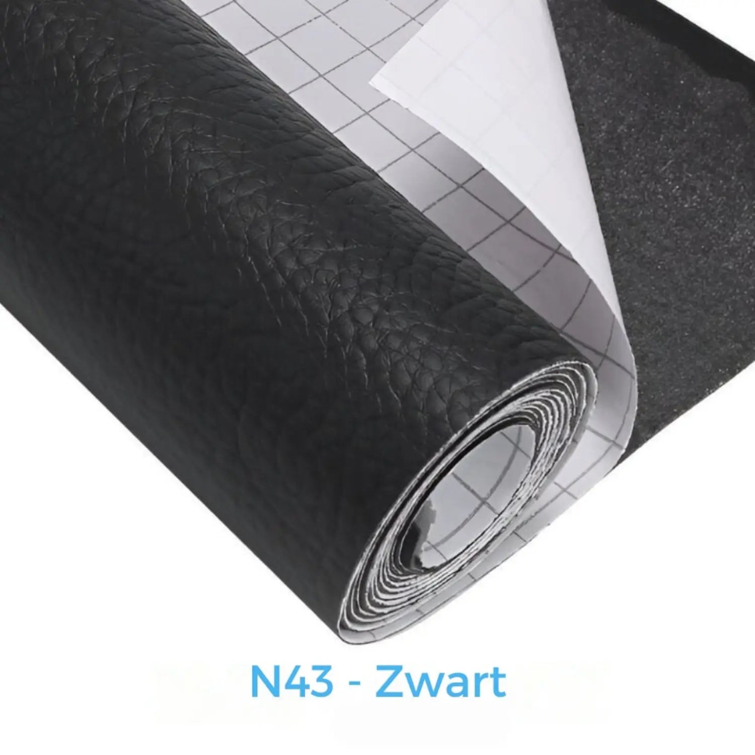 Zelfklevend PU Leer zwart